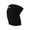 Phiten Volleyball Supporter with Knee PAD, Black, M
