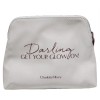 Charlotte Tilbury “Darling, Get Your Glow On!” Cosmetic Makeup Bag