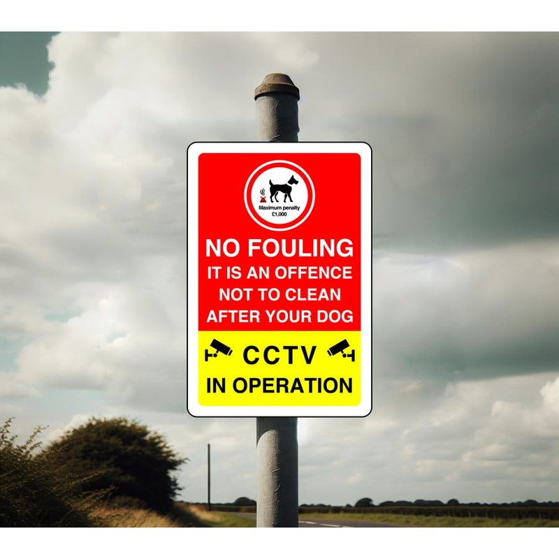 Safety First Display LTD No fouling it is an offence
