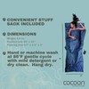Cocoon Silk Sleeping Bag Travel Sheet - Silk - Print