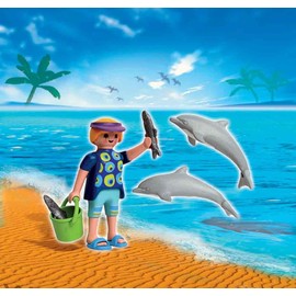 Playmobil - 5876 Duo Pack Dolphin Trainer with Dolphins