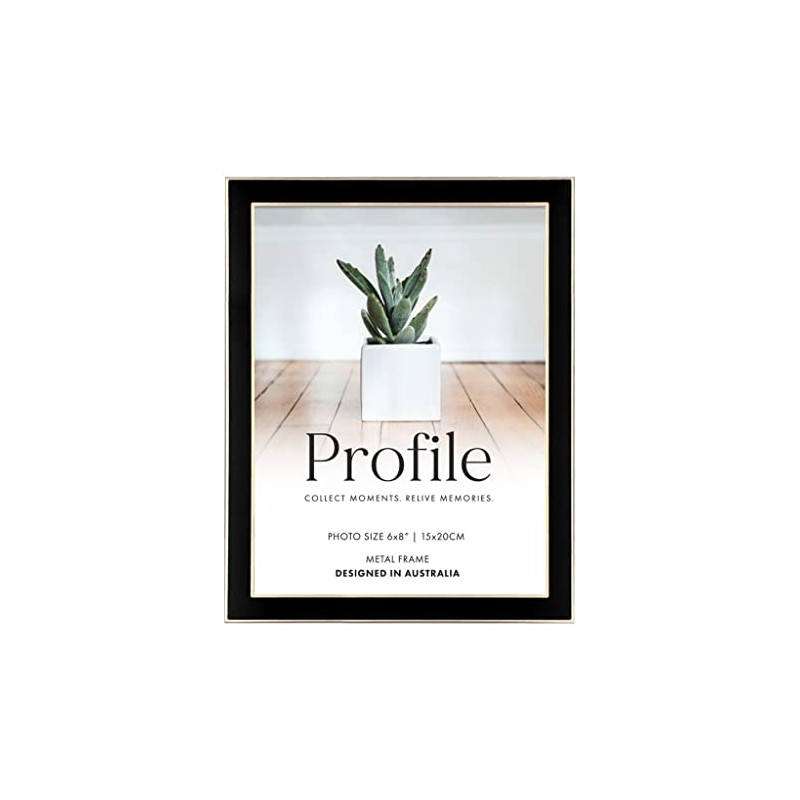Profile Products Metal Photo Frame Eternal Black 6x8