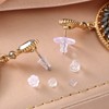 Nkwuire 6 Styles Silicone Earring Backs for Studs, 600 Pcs