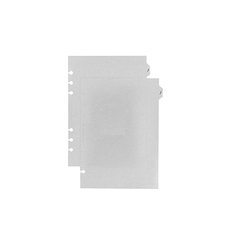 Filofax "New" A5 Transparent Flyleaf (2) (B343613)