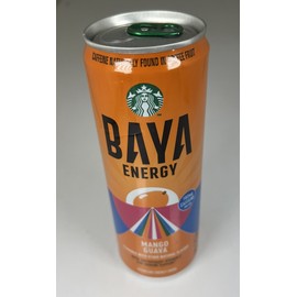 Starbucks Baya Energy Mango Guava Can 12 fl Oz BEST BY 12/22