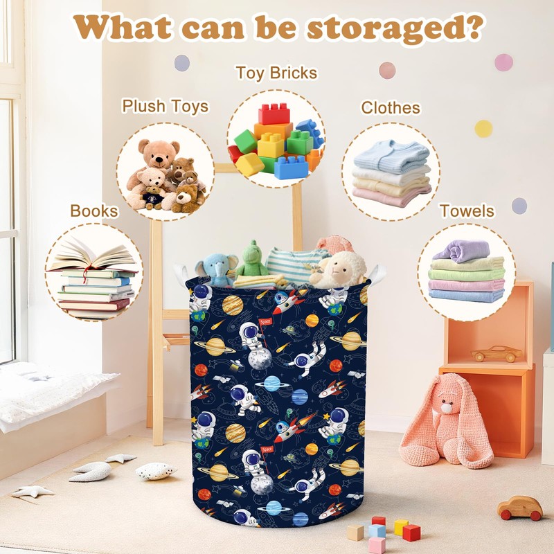 Laundry Basket Collapsible Laundry Hamper Storage Baskets Bins with Handle