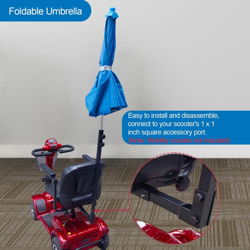 Sunshade Canopy for Mobility Scooters – UV & Rain Protection