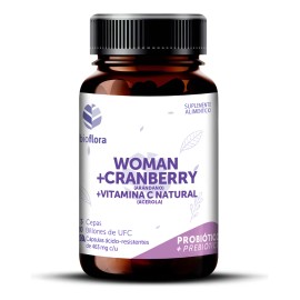 Bioflora Probiótico + Prebiótico Woman + Cranberry
