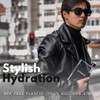 Hydrte | The Flat Water Bottle | Leakproof Flat Water