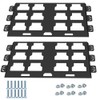 Mounting Plate Compatible with Milwaukee Packout, 100 Lbs, Metal with