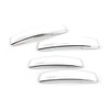 IPOP Car Slim Door Edge Guards Bumper Protector Guard Chrome