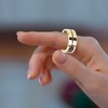 Smart Ring Fitness Tracker Long Standby Touch Control Health Tracker