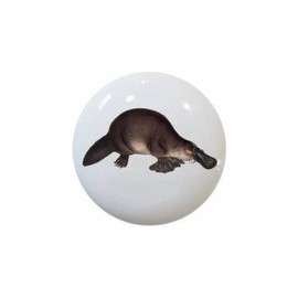 Australian Animals by TGF - DECORATIVE Ceramic Dresser Drawer PULLS Cabinet Cupboard KNOBS (Platypus)