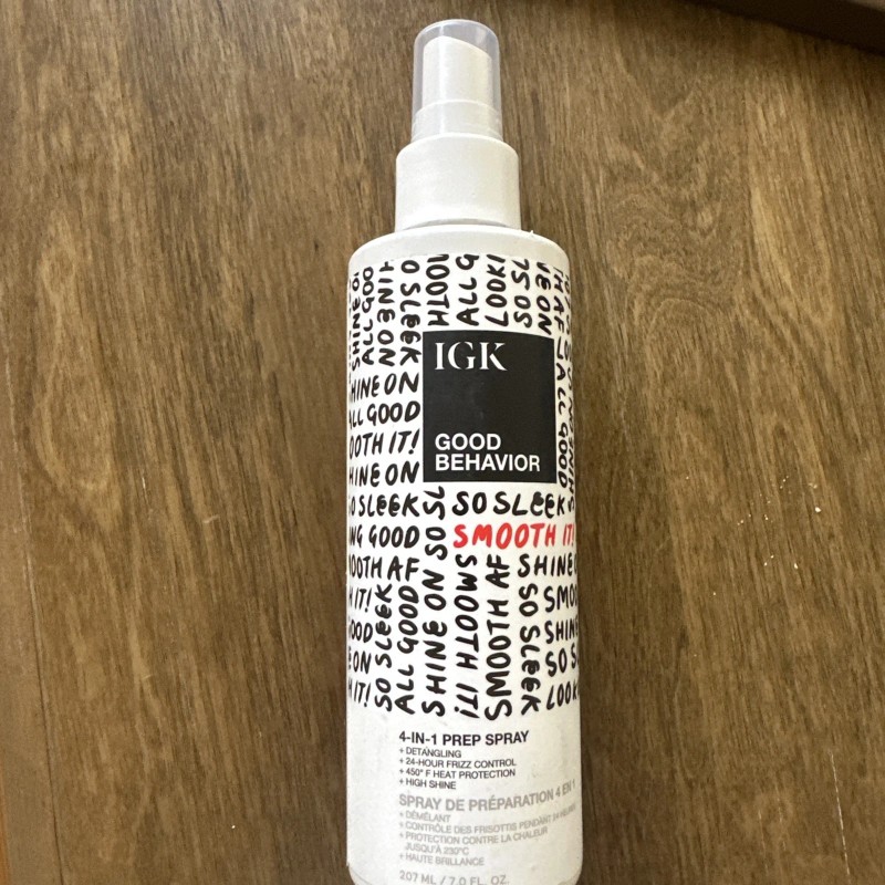 IGK GOOD BEHAVIOR 4 IN 1 PREP SPRAY(NO OFFERS)