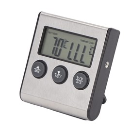 Digital Oven Thermometer, Meat Thermometer, Electronic with Probe Digital Oven, for Cooking Kitchen Grilling, with Preset, Infrared Thermometers