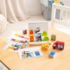 HABA 306706 Stacking Toy Fire Brigade, Plug and Stacking Game