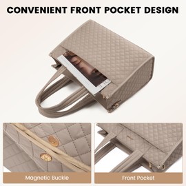 LOVEVOOK Laptop Tote Bag for Women,Canvas Work Tote Bag for Women with Clutch Purse,17.3 Inch Computer Briefcase Bag,Professional Teacher Business Office,Lightweight Shoulder Travel