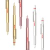 rOtring 600 Ballpoint Pen, Medium Tip, Black Ink, Gold Barrel,