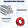 HZEL Car Winch Snatch Recovery Ring, 66000 LBS Break Strength