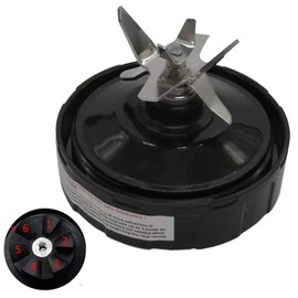 Joystar 1pcs 6 FINS Gear Extractor Blades Assembly Works with nutri ninja models: Nutri NinjaProBL450-70/BL456-70/BL451-70/BL454-70 Nutri Ninja Auto-iQ BL480-70/BL480D-70/BL481-70/BL482-70/BL490-70