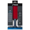 STIGA Future 3-Star Table Tennis Bat, Red/Black