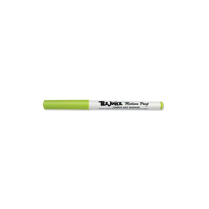 Jacquard Tee-Juice Fabric Marker Medium Tip Green
