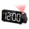 AMIR Projection Alarm Clock for Bedroom Ceiling, Digital Clock with