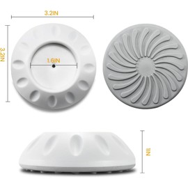 DOVELY 4 Pack Baby Gate Wall Protector Wall for Pet & Dog Gates Pressure Mounted Stair Safety Gate, Protect Walls & Doorways from Pet & Dog Gates （Grey