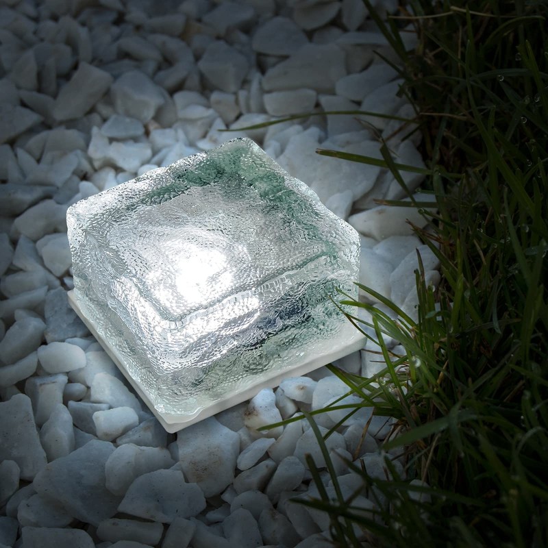 Eaxus® LED Solar Light Solar Cube - Ice Cubes as