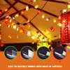 BYSMAH Gutter Hooks for Outdoor Lights, 50Pcs,White, Plastic Light S