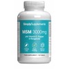 Simply Supplements MSM 3,000mg | with Added Vitamin C |