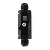 Fuel Shut Off Check Valve 6061 Aluminum Alloy Black Anodized