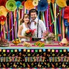 Dvaorc 6 Pack Cinco De Mayo Printed Fiesta Mexican Table