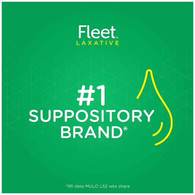 Fleet Liquid Glycerin Suppositories for Constipation Relief, Fast and Effective