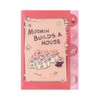 Sunstar Stationery Moomin Clear File, 5 Pockets, A4, 2024 Autumn