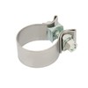 Exhaust Pipe Clamp, Universal Exhaust Band Seal Clamps Rustproof Muffler