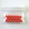 Humanity Polypropylene Balls, Diameter 0.28 inches (7.0 mm), Red, 20