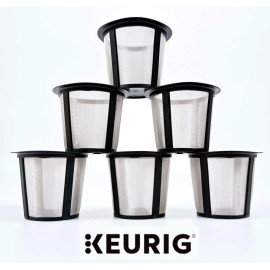 Keurig 6 Genuine Keurig My K Cup Pod Brewers Reusable Coffee Filter Basket Replacements