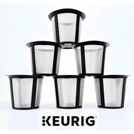 Keurig 6 Genuine Keurig My K Cup Pod Brewers Reusable Coffee Filter Basket Replacements