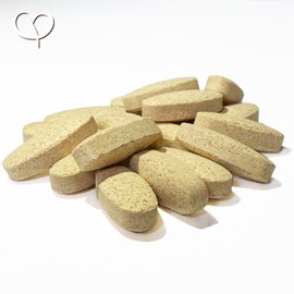 GOLDEN PEANUT Energie-Stoffwechsel 2 x 120 Tabletten mit Maca Pulver, Flohsamenschalen, Inulin, Apfelpektin und Vitamin C, Ballaststoff Komplex Monatsvorrat