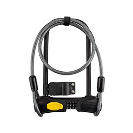 SUNLITE LOCK SUNLT DFNDR D3 U COMBO STD 4x9/10mmx4ft CBL BK w/BRKT