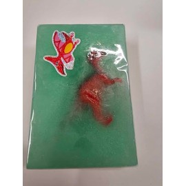 Dinosaur figure inside soap 8x5x2cm soaps fragrance free suitable for sensitive skin colours and dino will vary