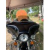 WYNMOTO 8'' Smoke Front Windshield Windscreen for Harley Street Electra