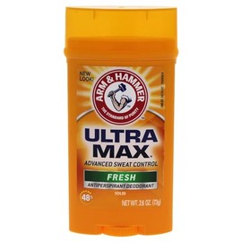 Arm & Hammer Ultra Max Invisible Solid Antiperspirant Deodorant, Fresh, 2.6 Oz