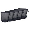usharedo 5pcs Durable Drawstring Net Bag Storage Ditty Bag M