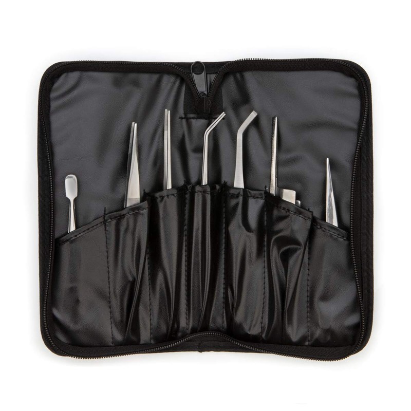 Steelman 05600 7-Piece Tweezer Set