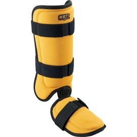 ZETT BLL324C Hitter Leg Guard Yellow x Black (5319)