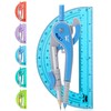 Mr. Pen- Compass and Protractor Set, Math Compass for Geometry