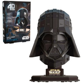 4D Build Star Wars Darth Vader Cardstock 3D Model Kit, Star Wars Gifts, Toys Desk Décor for Fans & Collectors, 83 Pieces, 3D Puzzles, Gift Ideas for Ages 12 & Up