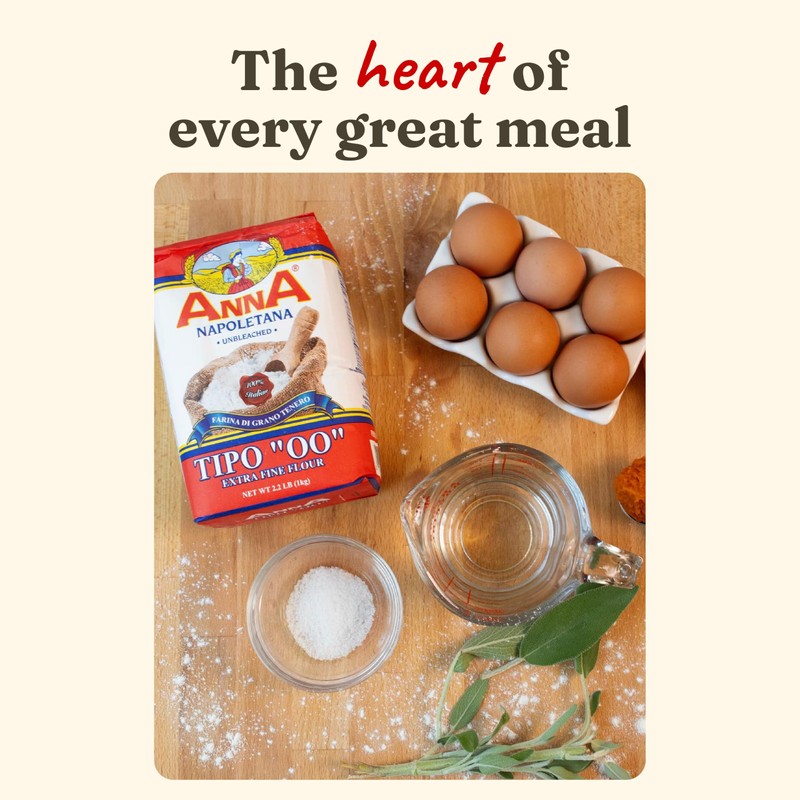 Cento Anna Tipo 00 Flour, 11 Lbs., Extra Fine, Unbleached,